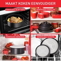 Tefal Patelnia wok TEFAL Ingenio Unlimited 24 cm L7630432