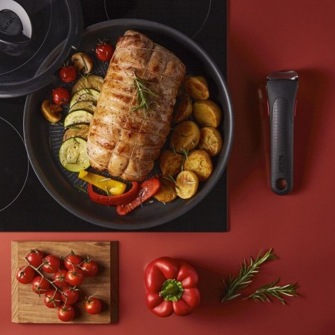 Tefal Patelnia wok TEFAL Ingenio Unlimited 24 cm L7630432 Tefal Patelnia wok TEFAL Ingenio Unlimited 24 cm L7630432