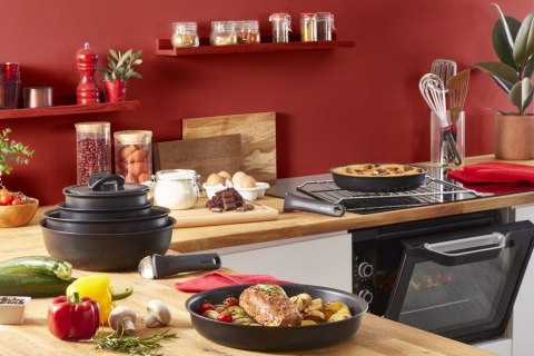Tefal Patelnia wok TEFAL Ingenio Unlimited 24 cm L7630432 Tefal Patelnia wok TEFAL Ingenio Unlimited 24 cm L7630432