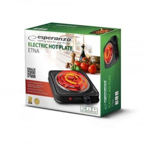 ESPERANZA KUCHENKA ELEKTRYCZNA ETNA EKH012K ESPERANZA KUCHENKA ELEKTRYCZNA ETNA EKH012K
