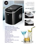 LIN Kostkarka do lodu LIN ICE PRO-B12 czarna