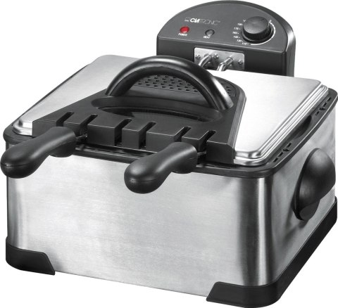 Clatronic Frytownica Clatronic FR 3195 (4 l; 2000W; kolor inox) (WYPRZEDAŻ) Clatronic Frytownica Clatronic FR 3195 (4 l; 2000W; kolor inox) (WYPRZEDAŻ)
