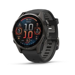 Garmin Zegarek sportowy Garmin Fenix 8 AMOLED 43mm Sapphire Czarny