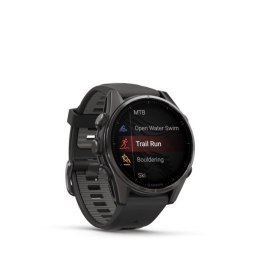 Garmin Zegarek sportowy Garmin Fenix 8 AMOLED 43mm Sapphire Czarny