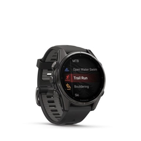 Garmin Zegarek sportowy Garmin Fenix 8 AMOLED 43mm Sapphire Czarny Garmin Zegarek sportowy Garmin Fenix 8 AMOLED 43mm Sapphire Czarny