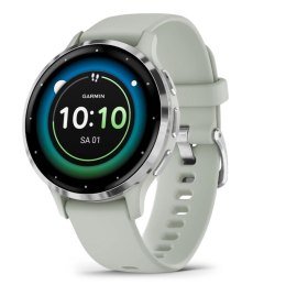 Garmin Zegarek sportowy Garmin Venu 3S AMOLED 41mm Srebrny