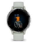 Garmin Zegarek sportowy Garmin Venu 3S AMOLED 41mm Srebrny