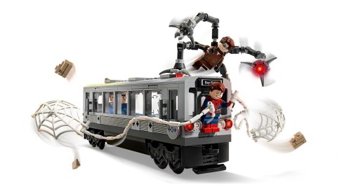 Lego LEGO Marvel 76321 Spider-Man kontra Doc Ock — scena w metrze Lego LEGO Marvel 76321 Spider-Man kontra Doc Ock — scena w metrze