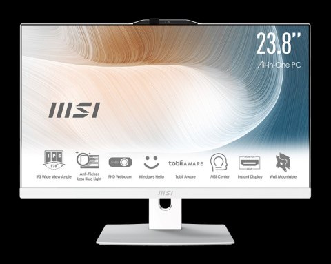 MSI MSI AIO Modern AM242P 12M-2005EU Intel i5-1235U 24" IPS LED FHD Non-Touch Anti-Glare 16GB SSD500GB M.2 AX211 WiFi 6E Windows 11 MSI MSI AIO Modern AM242P 12M-2005EU Intel i5-1235U 24" IPS LED FHD Non-Touch Anti-Glare 16GB SSD500GB M.2 AX211 WiFi 6E Windows 11