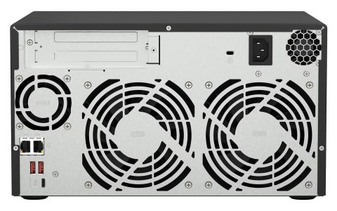 QNAP Qnap TS-873A-8G, Tower, 8 x 2.5"/3.5" SATA, AMD Ryzen V1500B 4C/8T, 8GB DDR4 (max. 64GB), 2 x 2.5GbE, optional 10GbE, Single PSU QNAP Qnap TS-873A-8G, Tower, 8 x 2.5"/3.5" SATA, AMD Ryzen V1500B 4C/8T, 8GB DDR4 (max. 64GB), 2 x 2.5GbE, optional 10GbE, Single PSU