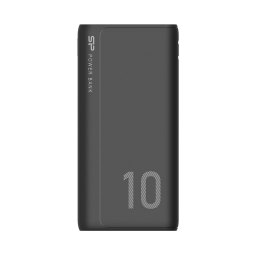 Silicon Power Powerbank Silicon Power GP15 10000mAh 2xUSB A, 1x mUSB + 1x USB C, czarny