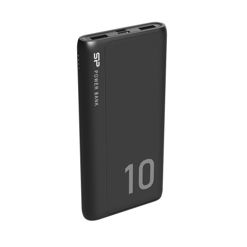 Silicon Power Powerbank Silicon Power GP15 10000mAh 2xUSB A, 1x mUSB + 1x USB C, czarny Silicon Power Powerbank Silicon Power GP15 10000mAh 2xUSB A, 1x mUSB + 1x USB C, czarny