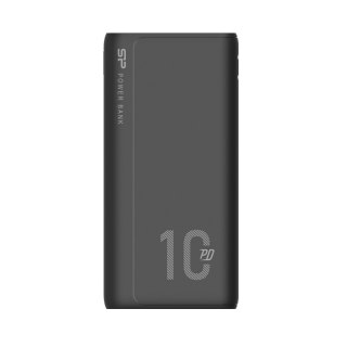 Silicon Power Powerbank Silicon Power QP15 10000mAh QC3.0+PD 2xUSB A, 1x mUSB + 1x USB C, czarny