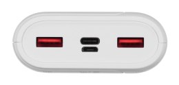 Silicon Power Powerbank Silicon Power QS15 20000mAh QC3.0+PD 2xUSB A, 1x mUSB + 1x USB C, biały