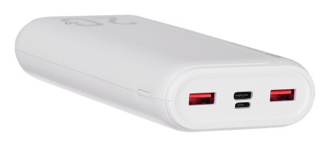 Silicon Power Powerbank Silicon Power QS15 20000mAh QC3.0+PD 2xUSB A, 1x mUSB + 1x USB C, biały Silicon Power Powerbank Silicon Power QS15 20000mAh QC3.0+PD 2xUSB A, 1x mUSB + 1x USB C, biały
