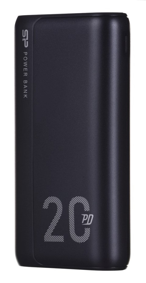 Silicon Power Powerbank Silicon Power QS15 20000mAh QC3.0+PD 2xUSB A, 1x mUSB + 1x USB C, czarny