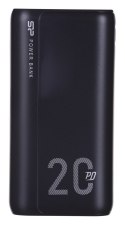 Silicon Power Powerbank Silicon Power QS15 20000mAh QC3.0+PD 2xUSB A, 1x mUSB + 1x USB C, czarny