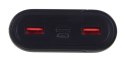Silicon Power Powerbank Silicon Power QS15 20000mAh QC3.0+PD 2xUSB A, 1x mUSB + 1x USB C, czarny