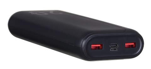 Silicon Power Powerbank Silicon Power QS15 20000mAh QC3.0+PD 2xUSB A, 1x mUSB + 1x USB C, czarny Silicon Power Powerbank Silicon Power QS15 20000mAh QC3.0+PD 2xUSB A, 1x mUSB + 1x USB C, czarny
