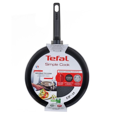 Tefal Patelnia TEFAL Simple Cook 28 cm B55606