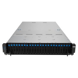 ASUS Platforma Asus Rack (2U) RS520A-E12-RS24U AMD Epyc 9004 (16x NVMe, 8x SATA/SAS, 2xM.2, 2xGPU, 2x10Gbe, IPMI, 1+1 1600W) (WYPRZED