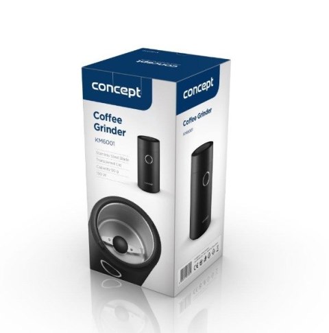 CONCEPT Młynek do kawy czarny KM6001 CONCEPT CONCEPT Młynek do kawy czarny KM6001 CONCEPT