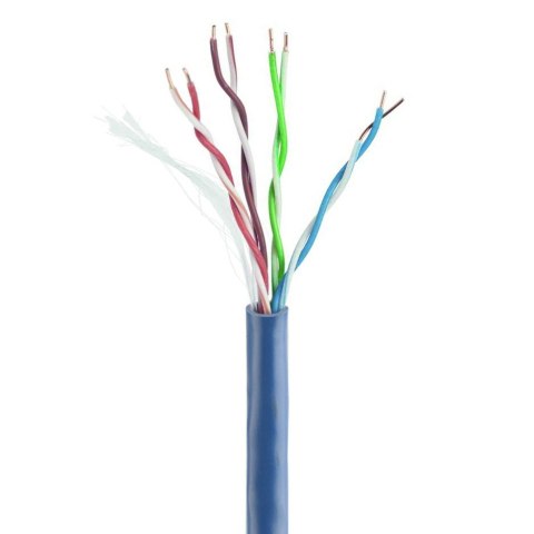 GEMBIRD GEMBIRD UTP KABEL DRUT KAT 5E CCA 305M NIEBIESKI AWG24 GEMBIRD GEMBIRD UTP KABEL DRUT KAT 5E CCA 305M NIEBIESKI AWG24