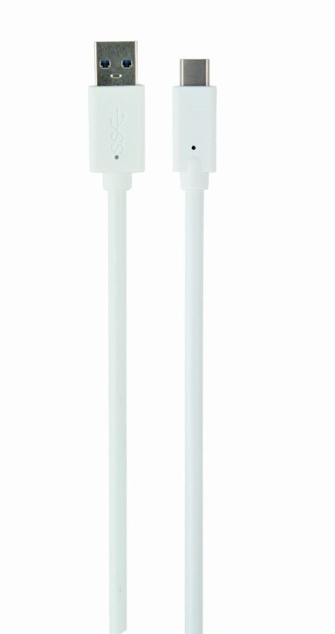 GEMBIRD Kabel GEMBIRD CCP-USB3-AMCM-6-W (USB 3.0 M - USB typu C M; 1,8m; kolor biały) GEMBIRD Kabel GEMBIRD CCP-USB3-AMCM-6-W (USB 3.0 M - USB typu C M; 1,8m; kolor biały)