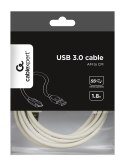 GEMBIRD Kabel GEMBIRD CCP-USB3-AMCM-6-W (USB 3.0 M - USB typu C M; 1,8m; kolor biały)