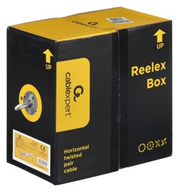 GEMBIRD Kabel sieciowy GEMBIRD FPC-5004E-SO (F/FTP; 305m; kat. 5e; kolor szary)