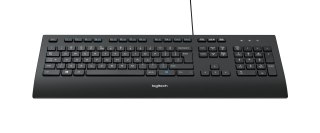 Logitech Klawiatura Logitech 920-005217 (USB 2.0; kolor czarny)