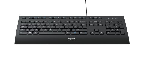Logitech Klawiatura Logitech 920-005217 (USB 2.0; kolor czarny)