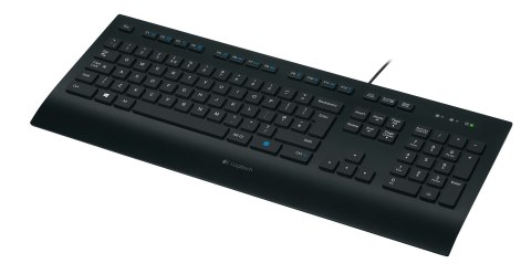 Logitech Klawiatura Logitech 920-005217 (USB 2.0; kolor czarny)