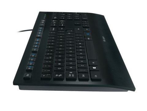 Logitech Klawiatura Logitech 920-005217 (USB 2.0; kolor czarny)