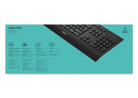Logitech Klawiatura Logitech 920-005217 (USB 2.0; kolor czarny)