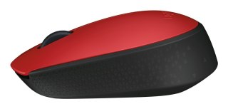 Logitech Mysz Logitech M171 910-004641 (optyczna; 1000 DPI; kolor czerwony)