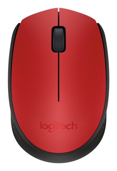 Logitech Mysz Logitech M171 910-004641 (optyczna; 1000 DPI; kolor czerwony) Logitech Mysz Logitech M171 910-004641 (optyczna; 1000 DPI; kolor czerwony)