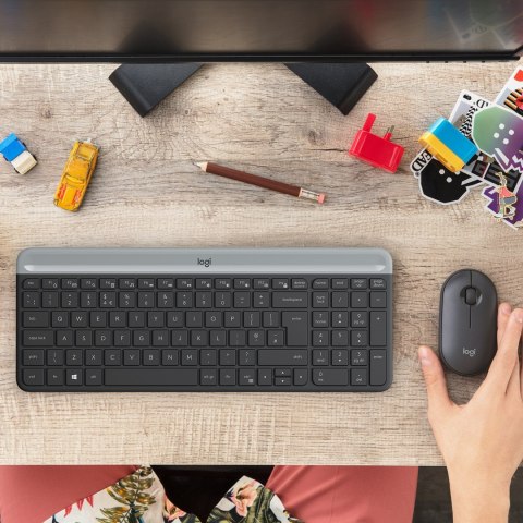 Logitech Wireless Keyboard and Mouse Combo MK470 GRAPHITE Logitech Wireless Keyboard and Mouse Combo MK470 GRAPHITE