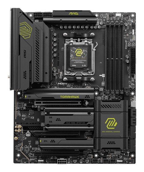 MSI Płyta główna MSI MAG X870E TOMAHAWK WIFI MSI Płyta główna MSI MAG X870E TOMAHAWK WIFI