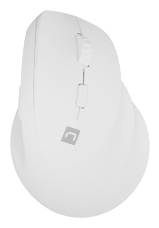 NATEC NATEC MYSZ WERTYKALNA CRAKE 2 BEZPRZEWODOWA 2400DPI BT 5.2 +2.4GHZ BIAŁA