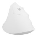 NATEC NATEC MYSZ WERTYKALNA CRAKE 2 BEZPRZEWODOWA 2400DPI BT 5.2 +2.4GHZ BIAŁA