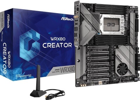 Asrock Płyta główna ASRock WRX80 CREATOR R2.0 Asrock Płyta główna ASRock WRX80 CREATOR R2.0