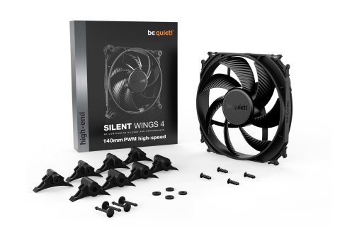 BE QUIET! WENTYLATOR BE QUIET! SILENT WINGS 4 140mm PWM HS BE QUIET! WENTYLATOR BE QUIET! SILENT WINGS 4 140mm PWM HS