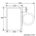 BOSCH Pralka BOSCH WAN2827FPL (WYPRZEDAŻ)