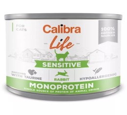 Calibra Calibra Cat Life Sensitive Rabbit - mokra karma dla kota - 200 g