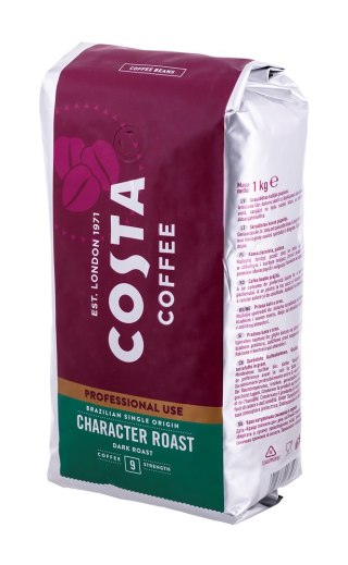 Costa Coffee COSTA PROFESSIONAL 1KG BRAZILIAN SINGLE ORIGIN KAWA ZIARNISTA