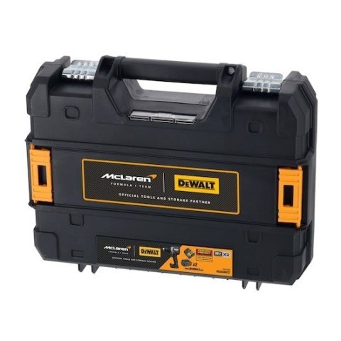 DeWalt Wiertarko-wkrętarka McLaren DCD85MP2T 18V 2 aku 5Ah DeWalt Wiertarko-wkrętarka McLaren DCD85MP2T 18V 2 aku 5Ah