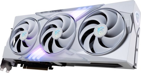 MSI Karta graficzna MSI GeForce RTX 5080 16GB GAMING TRIO OC WHITE GDDR7 MSI Karta graficzna MSI GeForce RTX 5080 16GB GAMING TRIO OC WHITE GDDR7