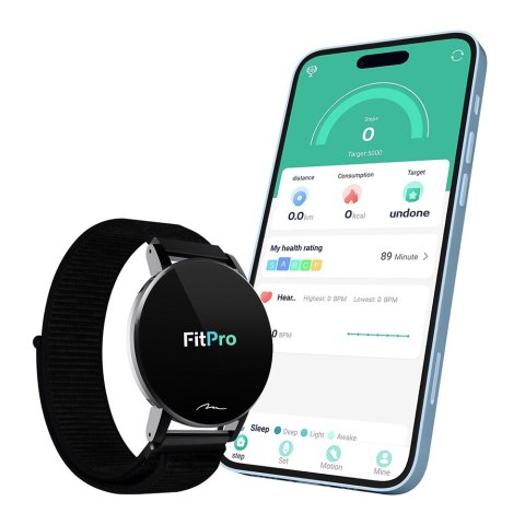 Media tech MEDIA-TECH SMARTBAND THAITI, MONITORING CIŚNIENIA KRWI, PULSU ORAZ INNYCH PARAMETRÓW, DWA PASKI NYLONOWE W ZESTAWIE MT871 (WYPRZ Media tech MEDIA-TECH SMARTBAND THAITI, MONITORING CIŚNIENIA KRWI, PULSU ORAZ INNYCH PARAMETRÓW, DWA PASKI NYLONOWE W ZESTAWIE MT871 (WYPRZ