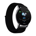 Media tech MEDIA-TECH SMARTBAND THAITI, MONITORING CIŚNIENIA KRWI, PULSU ORAZ INNYCH PARAMETRÓW, DWA PASKI NYLONOWE W ZESTAWIE MT871 (WYPRZ